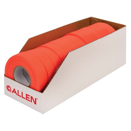 ALLEN CO Flagging Tape, 12-Pack, Orange 460